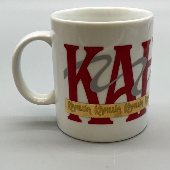 Vintage Kahlua Advertising Logo Coffee Mug Liqueur - Picture 3 of 8